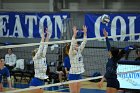 VB vs MHC  Wheaton Women's Volleyball vs Mount Holyoke College. - Photo by Keith Nordstrom : Wheaton, Volleyball, VB